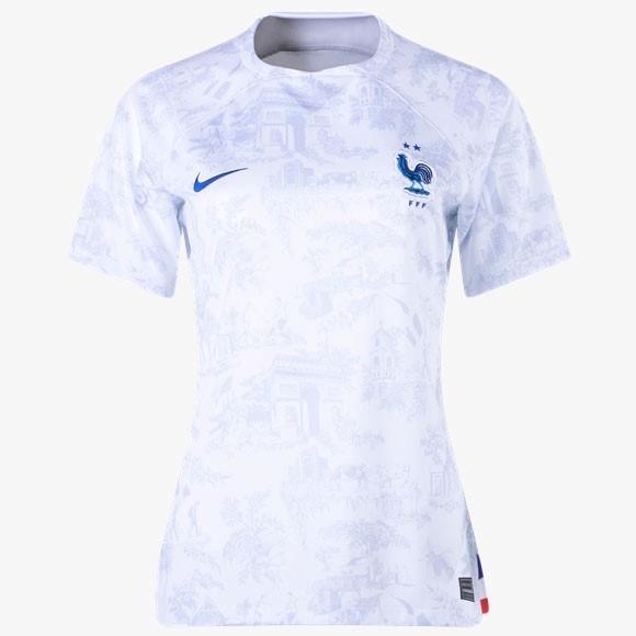 Trikot Frankreich Auswarts Damen 2022-23